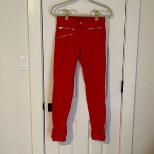 J Brand Red Jeans